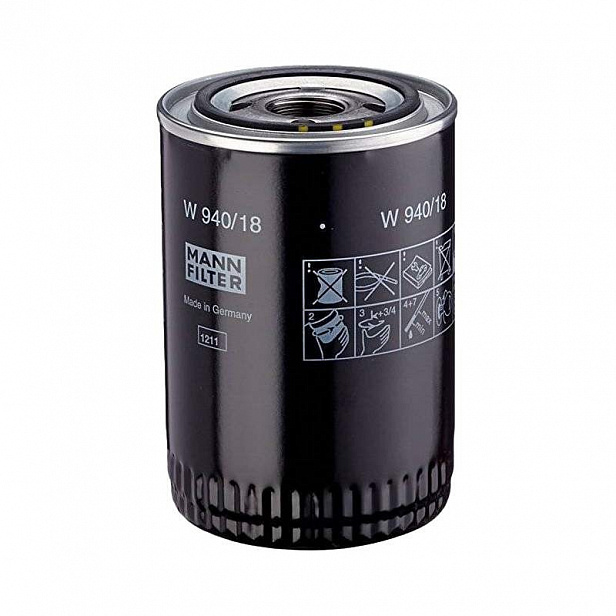 MANN-filter W940/18 Фильтр масляный, аналог ETO-9401800
